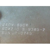 Mica S93852 90X210 S-9385-2 Strip Heater