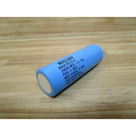 Mallory CGO393M7R5L Capacitor - New No Box