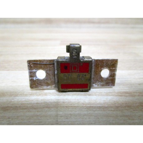 Square D B0.44 Thermal Overload Heater Element B044 WO Terminal Covers - Used