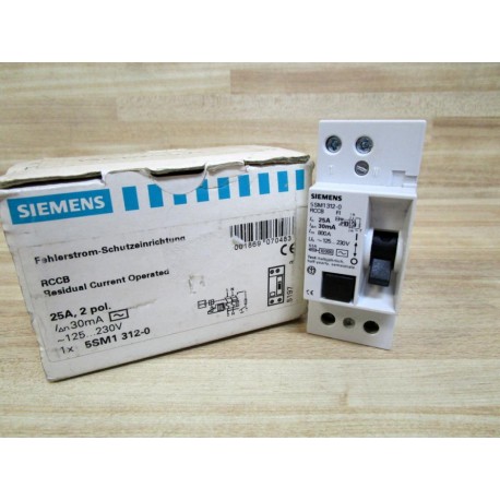 Siemens 5SM1312-0 Circuit Breaker 5SM13120