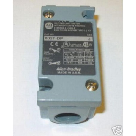 Allen Bradley 802T-DP Limit Switch 802TDP Series J - Used