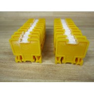 Allen Bradley 1492-CAM Block Yellow 1492-CAM1LY (Pack of 20) - New No Box