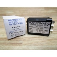 Macromatic SS 42222 F60S Time Delay Relay SS42222F60S
