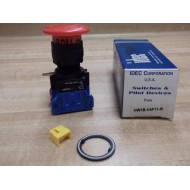 Idec HW1B-V4F11-R Pushbutton HW1BV4F11R