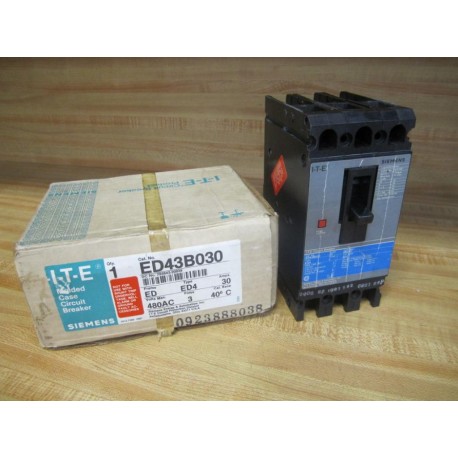 Siemens ED43B030 ITE 30A Circuit Breaker