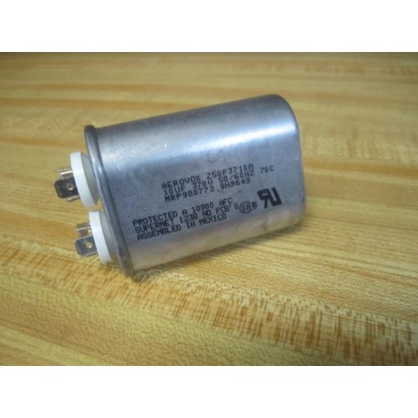 Aerovox 250P3710M Capacitor 10UF 370V 5060Hz - New No Box