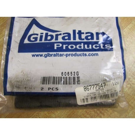 Gibralter 60652G Pack Of 2 M16X2X110 Driver Stud