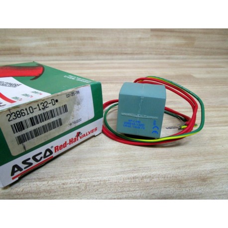 Asco 238610-132-D Coil MP-C-080 WO Faceplate