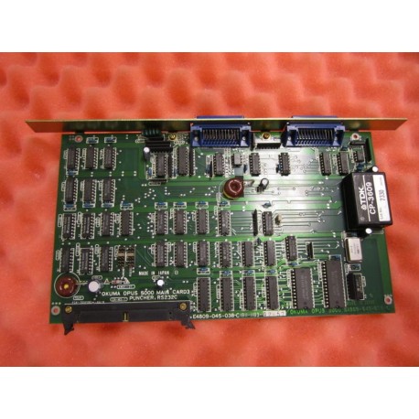 Okuma E4809-045-038-C Main Card E4809045038C - Used