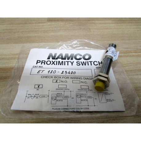 Namco ET120-23420 Proximity Switch ET12023420