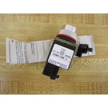 Allen Bradley 800MR-JX9B Switch W800M-XAS - New No Box