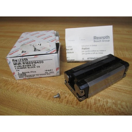 Rexroth R162319420 Ball Rail Runner Block