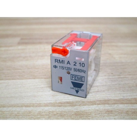 Feme Carlo Gavazzi RMI A 2 10 Relay RMIA210 115120V 5060Hz - Used