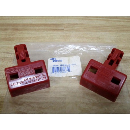 North Safety CB04 Circuit Breaker Lockout (Pack of 2)