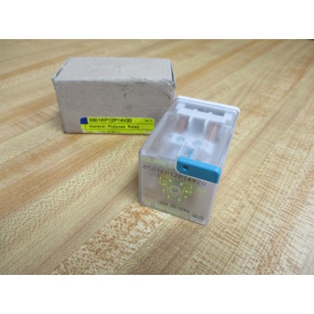 Square D 8501 KP12P14V20 Relay 8501KP12P14V20 Series E