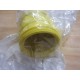 Leviton 6033-Y 6033Y Yellow Boot For Straight Plug