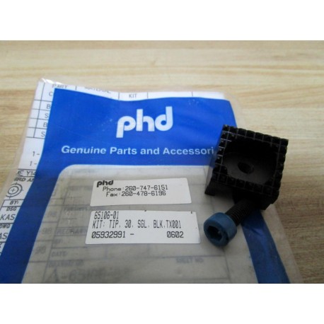 PHD 65106-01 Kit: Tip 30 SGL BLK TX 001