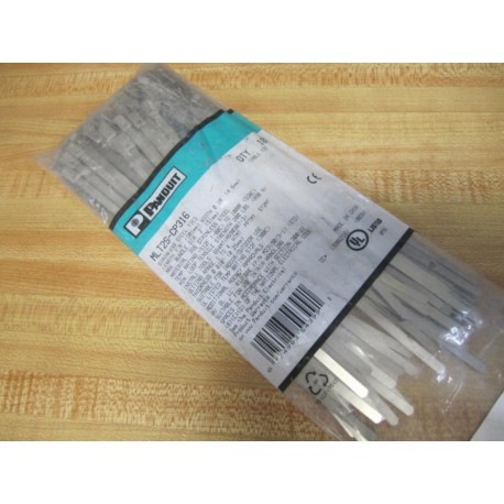 Panduit MLT2S-CP316 Stainless Steel Ties MLT2SCP316 (Pack of 100)