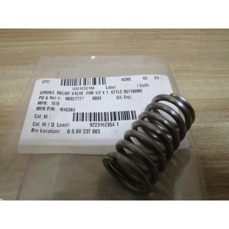 R-NX5365 Valve Relief Spring RNX5365