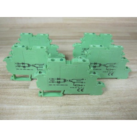 Phoenix Contact DEK-REL-5O1 Relay  DEK1.5 (Pack of 5) - New No Box