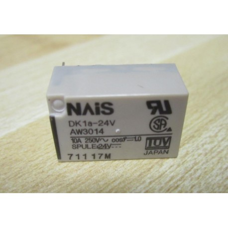 NAIS DK1a-24V Relay DK1a24V - New No Box