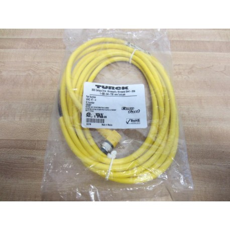 Turck WKC-4T-4 U5307 Cable  WKC4T4