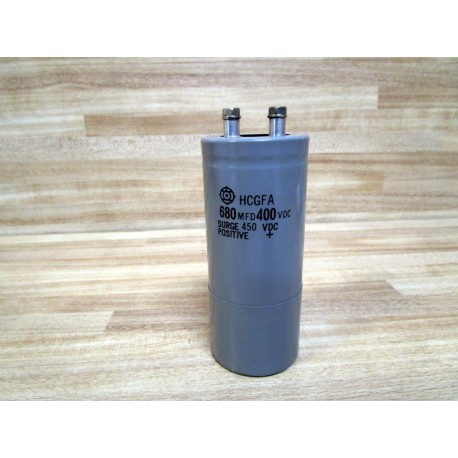 Hitachi HCGFA Capacitor 680MFD 400VDC - New No Box