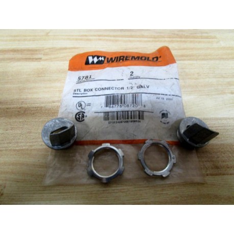 Wiremold 5781 STL Box Connectors (Pack of 2)