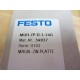 Festo MUH-ZP-D-1-24G 34927 Plate MUHZPD124G