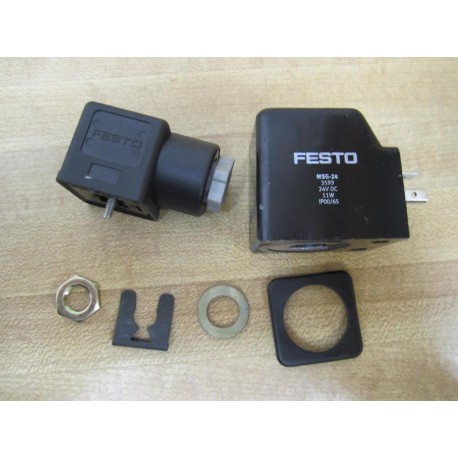 Festo MSG-24 Coil And Connector 3599 - New No Box
