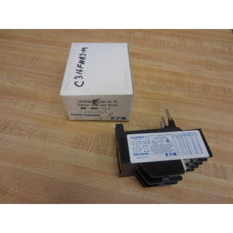 Cutler Hammer C316FNA3 Eaton Overload Relay C316FNA3M 4,5-6,5A