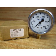 Dixon GLS435 Pressure Gauge 0-1000 PSI