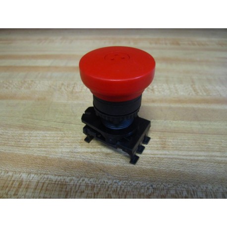 ABB CE4P-10R-02 Emergency Stop Button 1SFA619551R1051 Red - Used