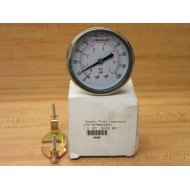 Dynamic Fluid CF1P-007B Gauge CF1P007B100PSI