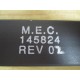 M.E.C 145824 Rev 2 Bracket - New No Box