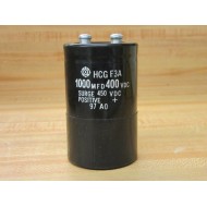 Hitachi HCGF3A1000MFD400VDC Capacitor HCGF3A - New No Box