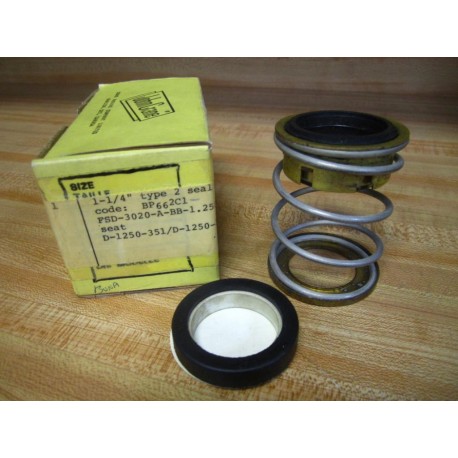 John Crane FSD-3020-A-BB-1.250 Mechanical Seal FSD3020ABB1250