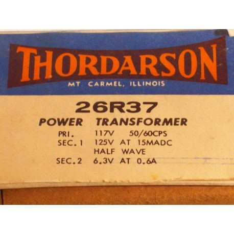 Thordarson 26R37 Transformer