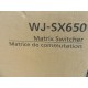Panasonic WJ-SX650 Matrix Switcher WJSX650