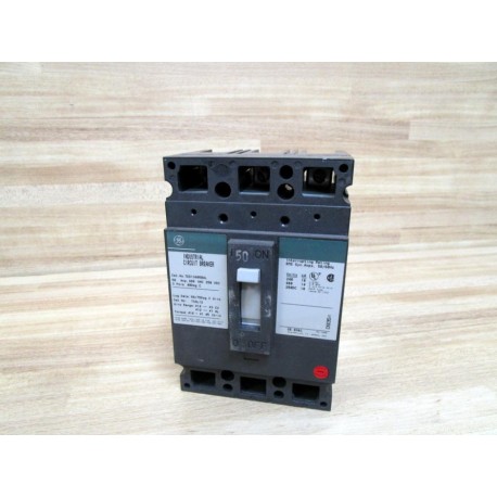 GE General Electric TED134050WL Circuit Breaker TED134050WL - Used