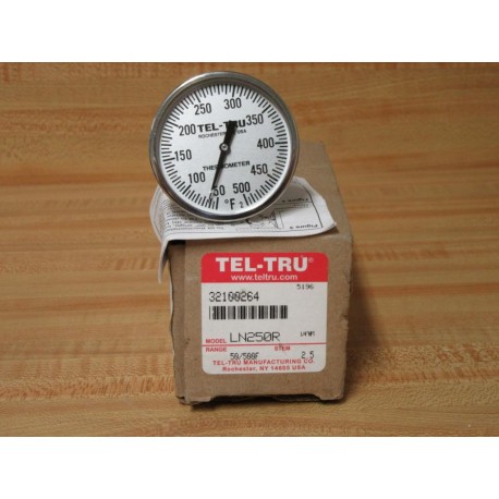 Tel-Tru LN250R Thermometer