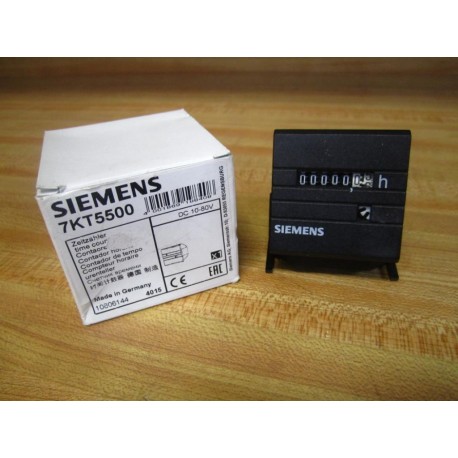 Siemens 7KT5500 7 Digit Timer