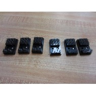 AMF 27E194 Relay Sockets (Pack of 6) - New No Box