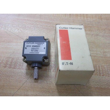 Cutler Hammer E50-DG1 Eaton Limit Switch Head E50DG1 Series A1