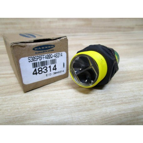 Banner S30SP6FF400Q-48314 Sensor  S30SP6FF400Q 48314