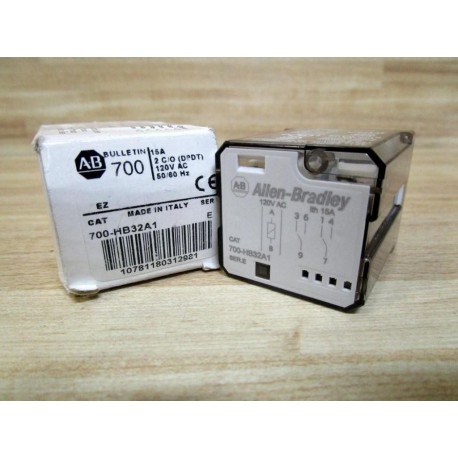 Allen Bradley 700-HB32A1 Relay 700HB32A1 Series E