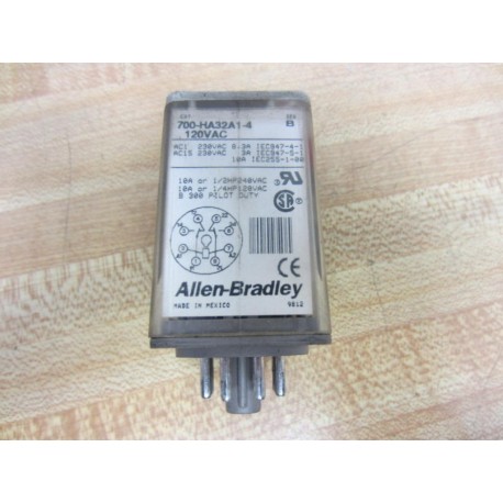 Allen Bradley 700-HA32A1-4 Relay 700HA32A14 Series B - Used