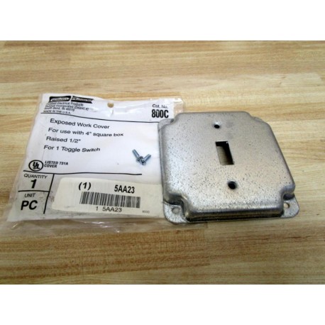 Hubbell 800C Exposed Work Cover 800C