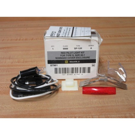 Square D 9999-SP-12R Red Pilot Light Kit 9999SP12R