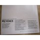 Keyence BL-V35E BLV35E Instruction Manual - Used